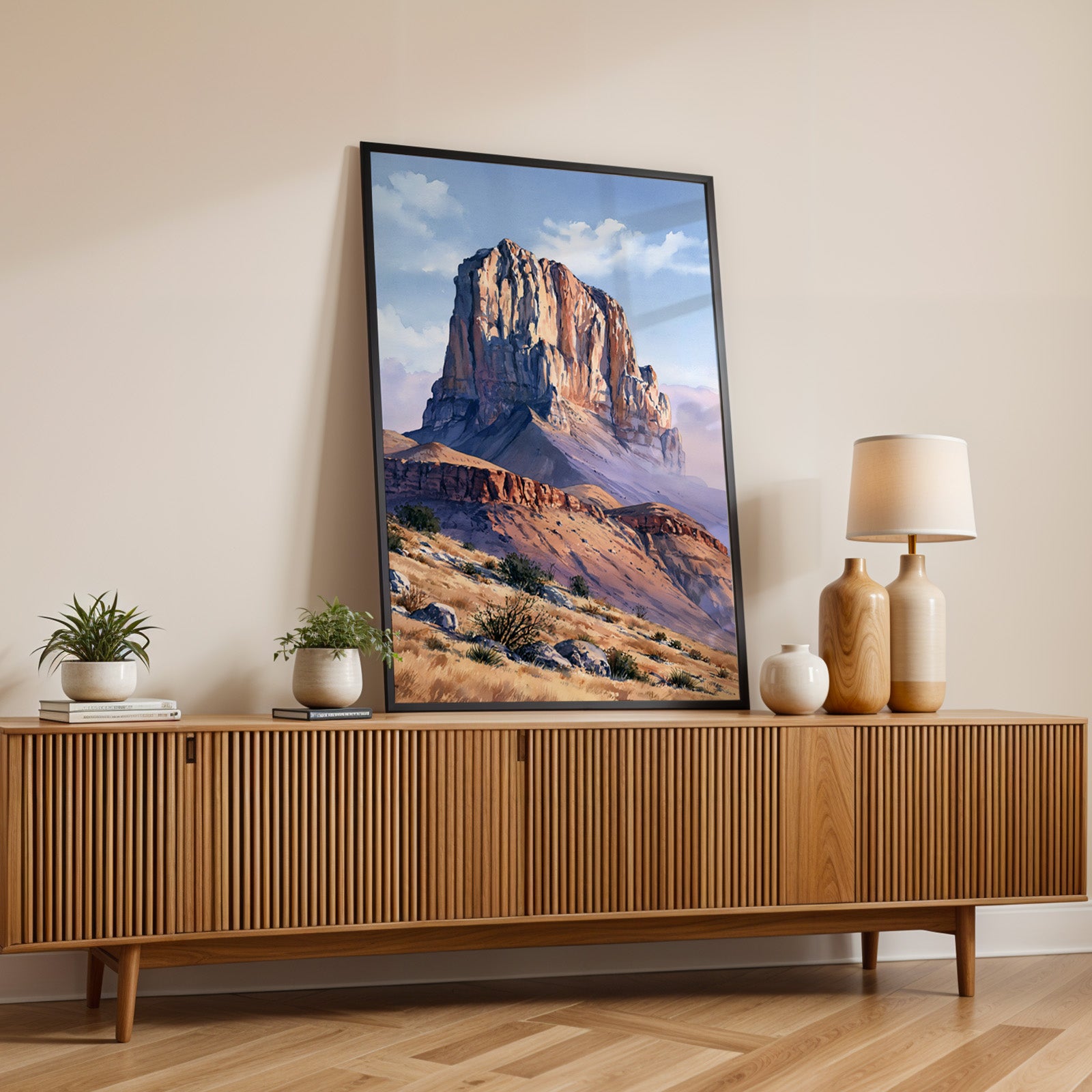 Guadalupe Mountains National Park Watercolor Art
