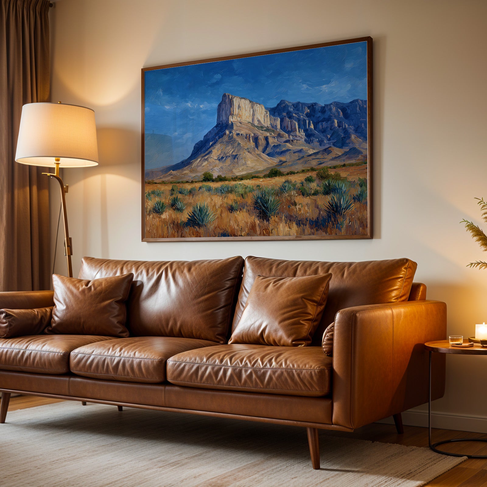Guadalupe Mountains National Park Oil Painting