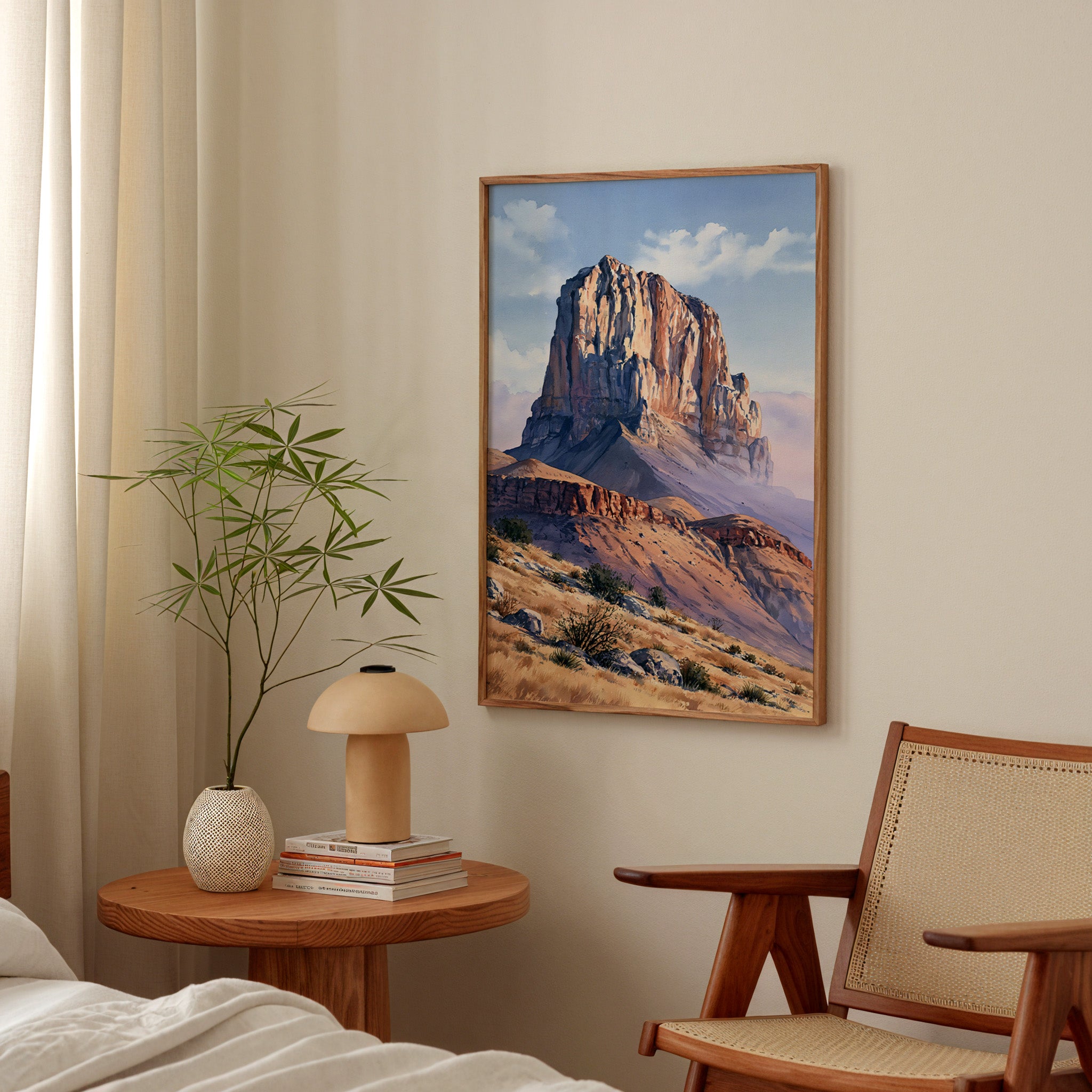 Guadalupe Mountains National Park Watercolor Art