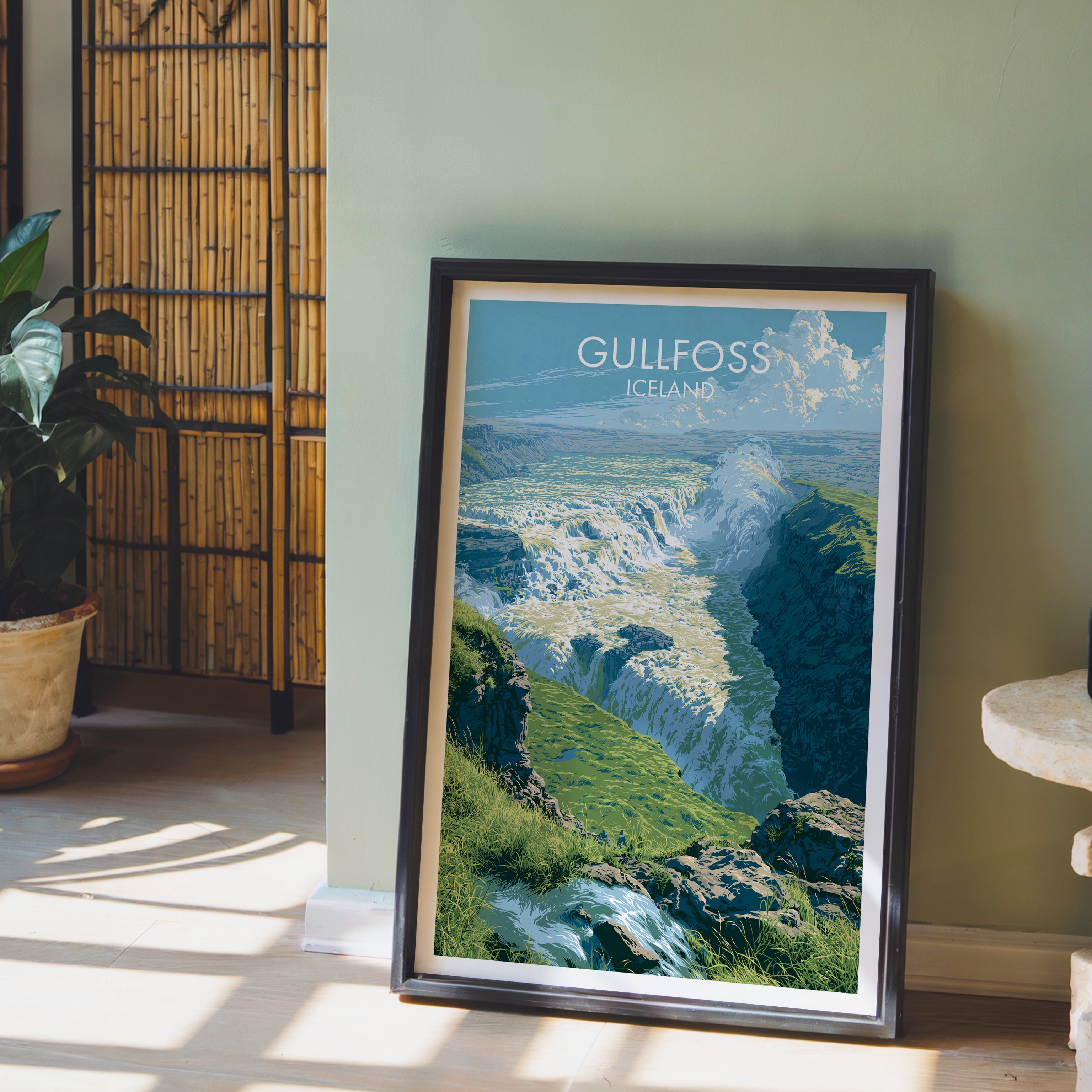 Gullfoss Island