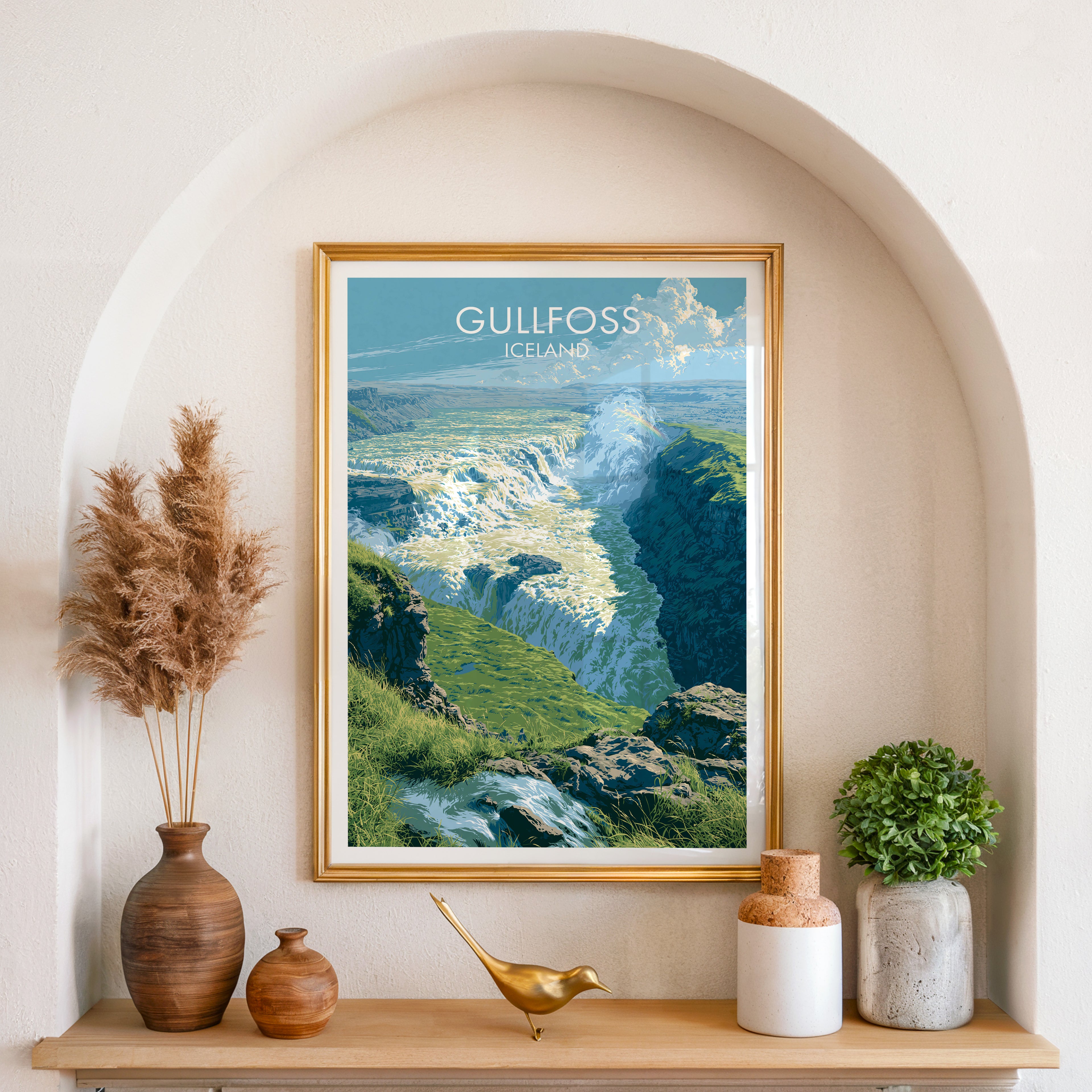 Gullfoss Island