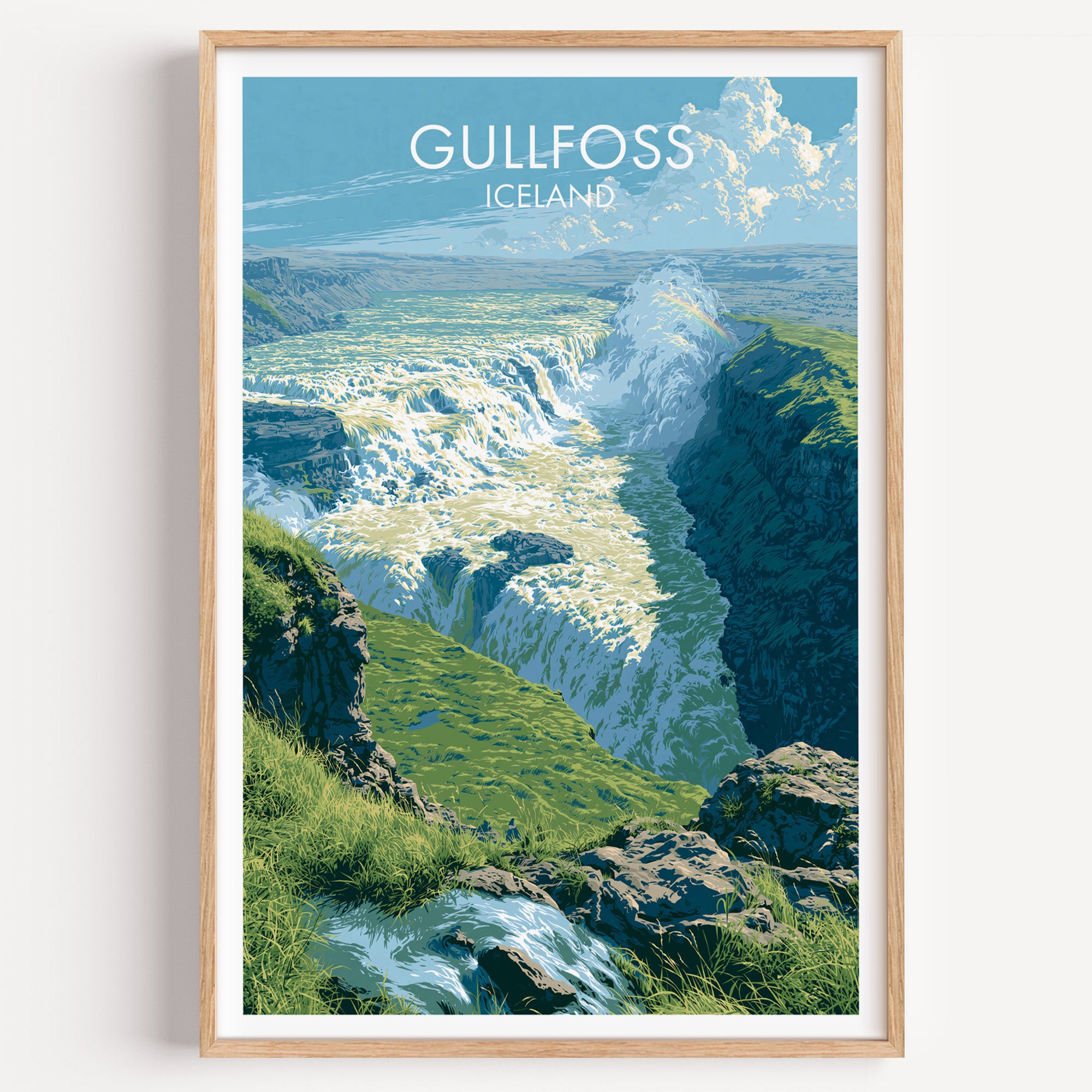 Gullfoss Island