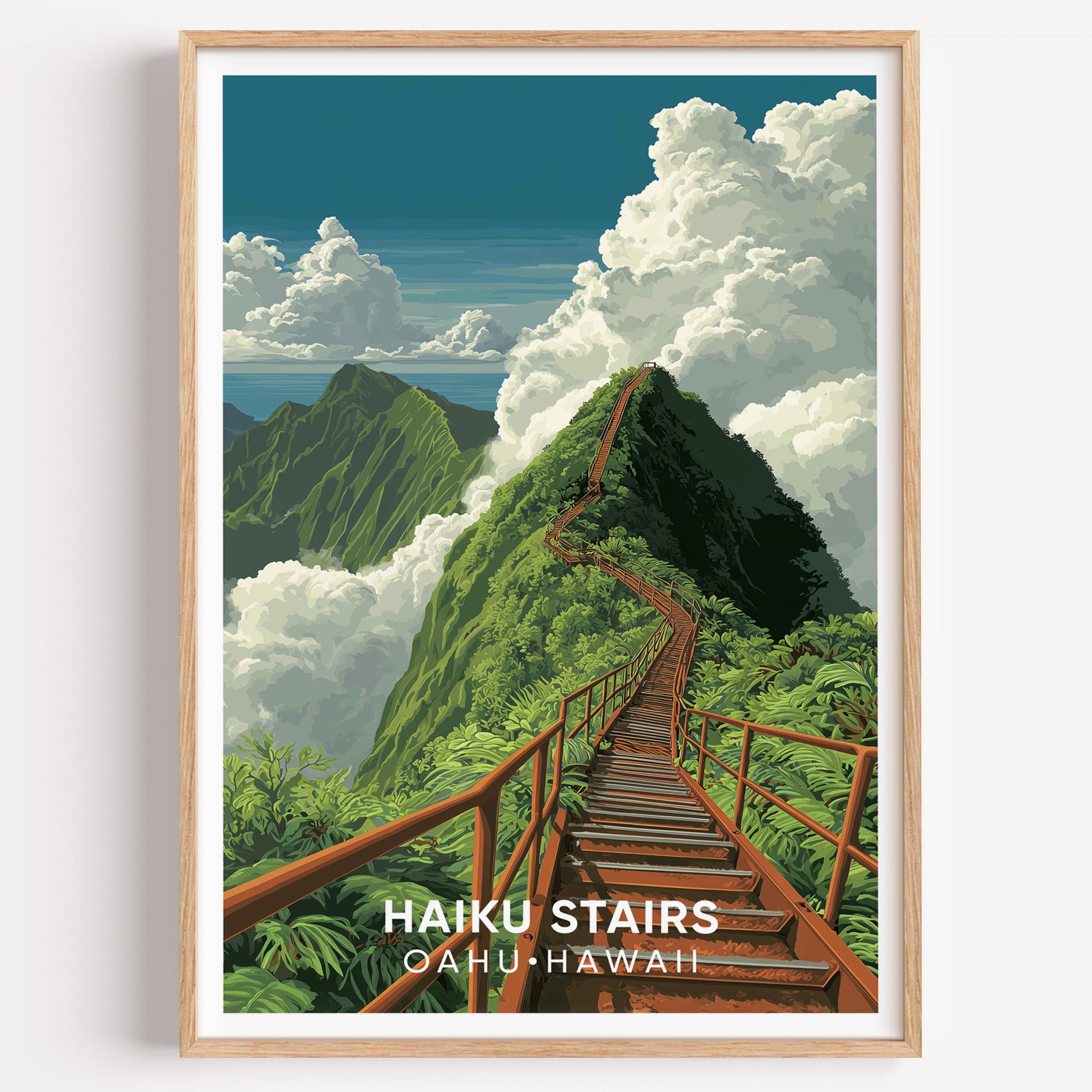 Haiku Stairs Oahu Hawaii