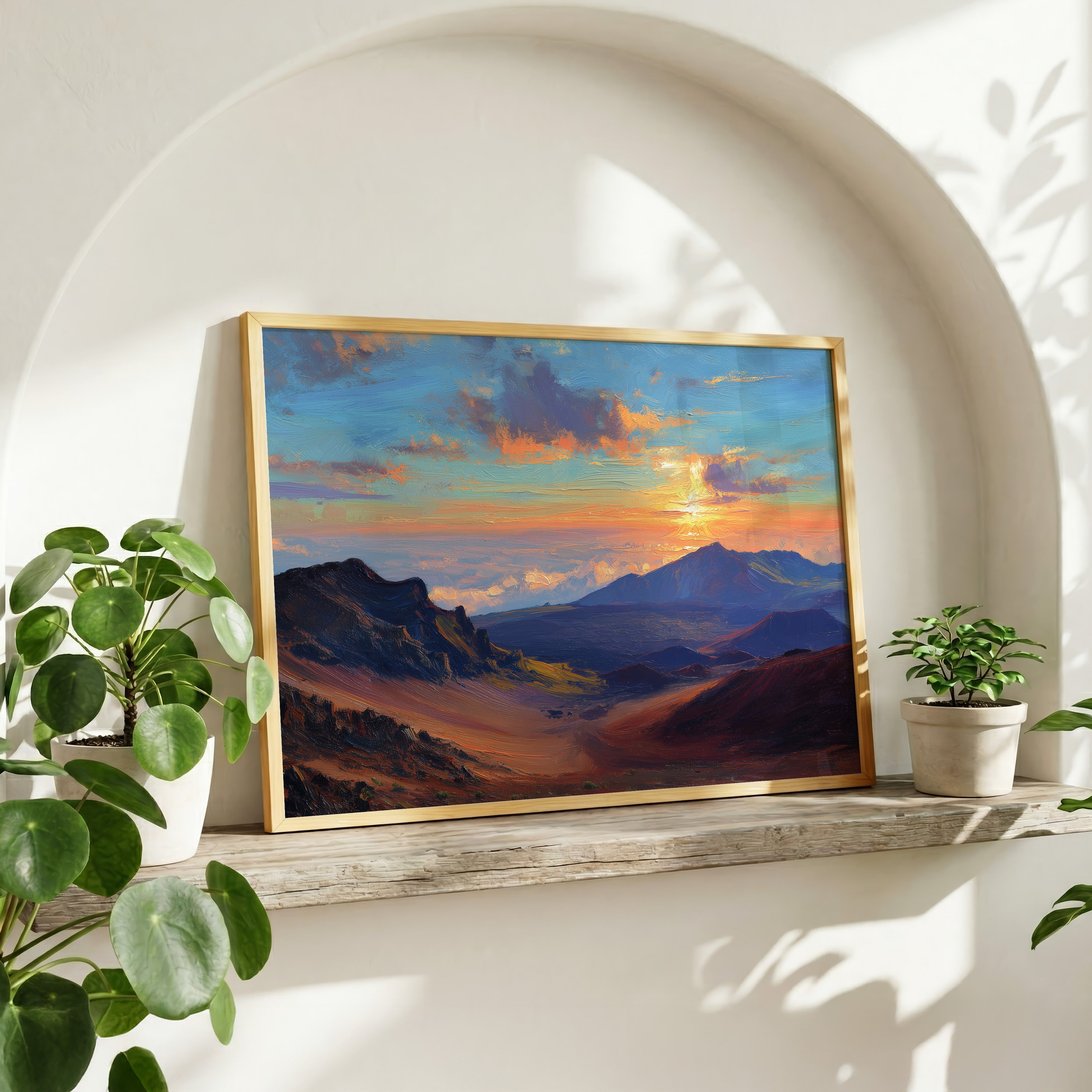Haleakalā National Park Oil Painting