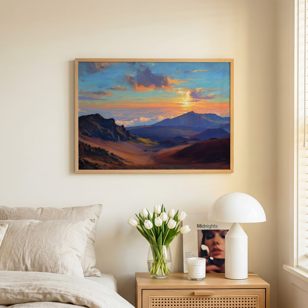 Haleakalā National Park Oil Painting