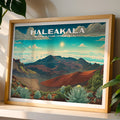 Haleakalā National Park Horizontal Vintage Art