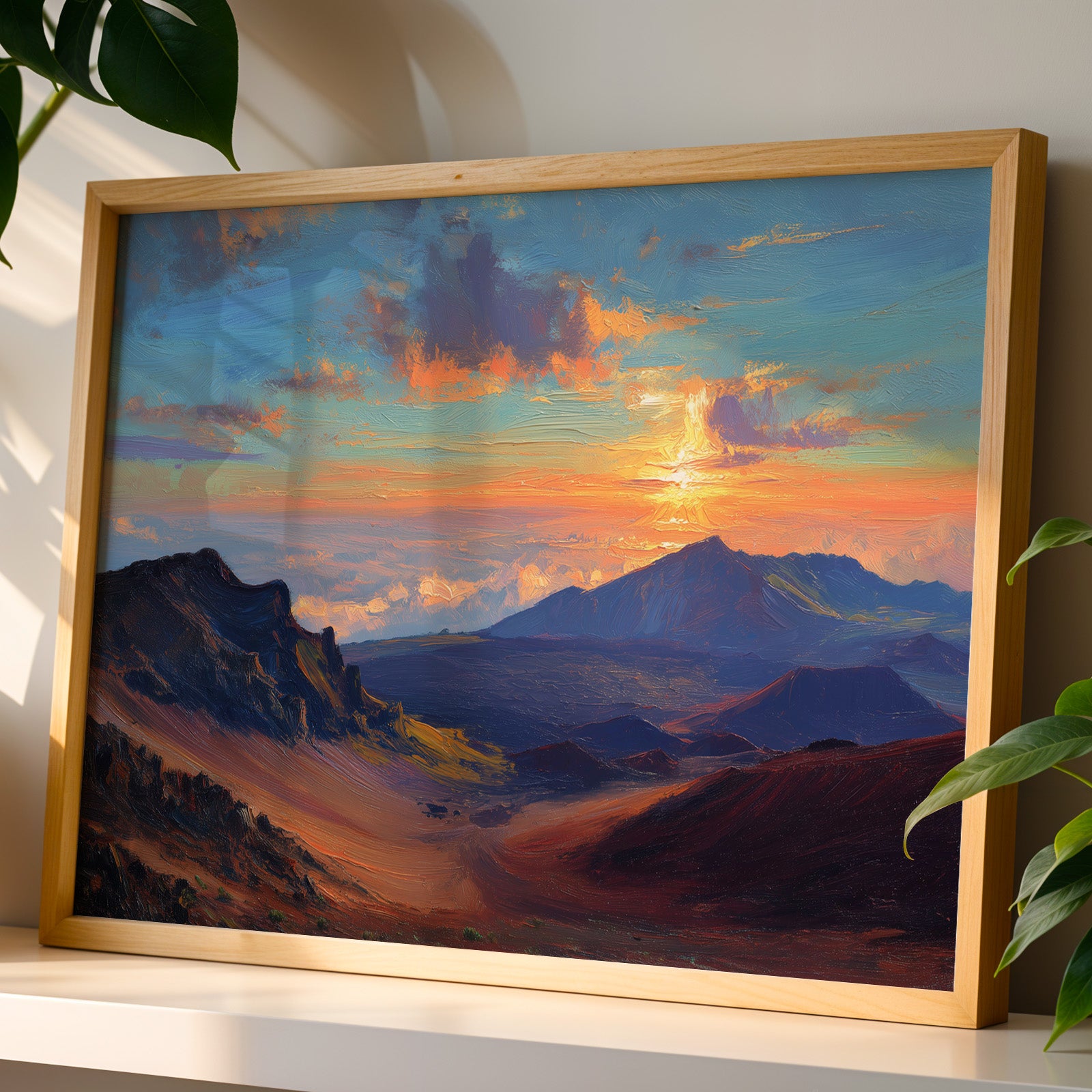 Haleakalā National Park Oil Painting