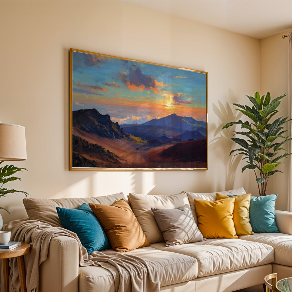 Haleakalā National Park Oil Painting