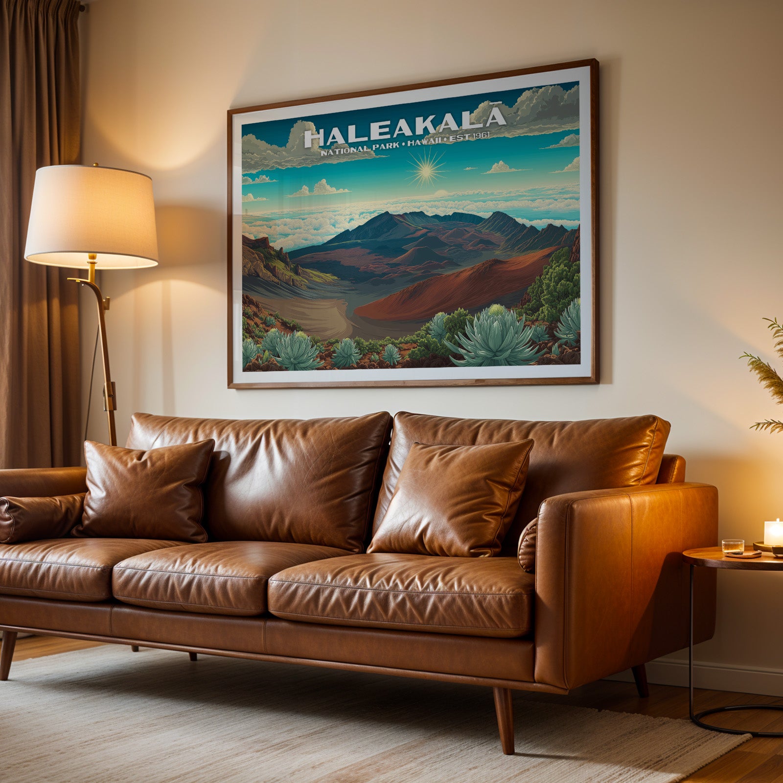 Haleakalā National Park Horizontal Vintage Art