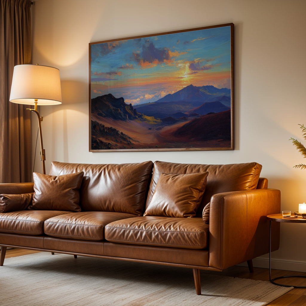 Haleakalā National Park Oil Painting