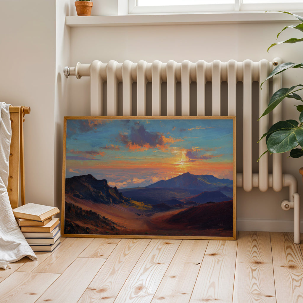 Haleakalā National Park Oil Painting