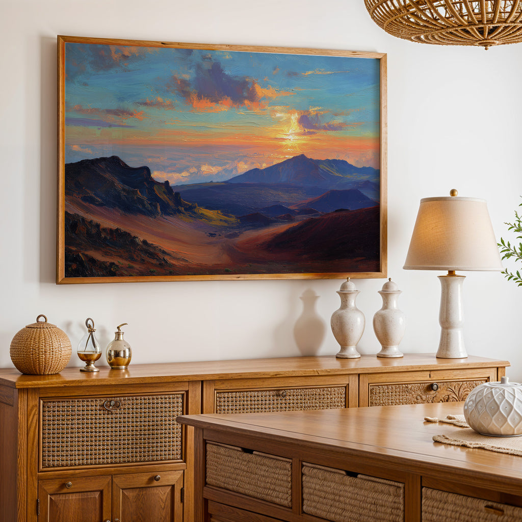 Haleakalā National Park Oil Painting