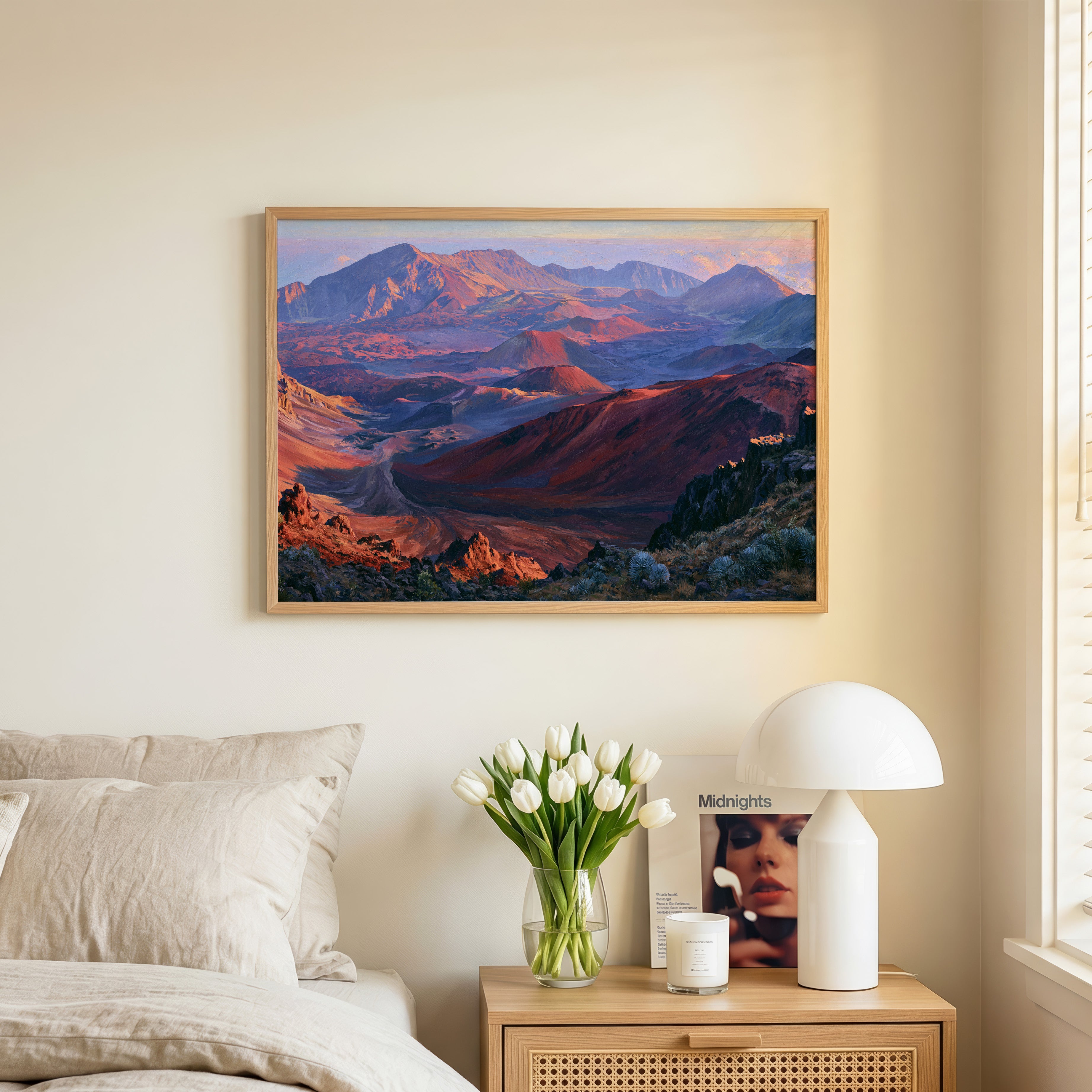 Haleakalā National Park Classical Oil Painting