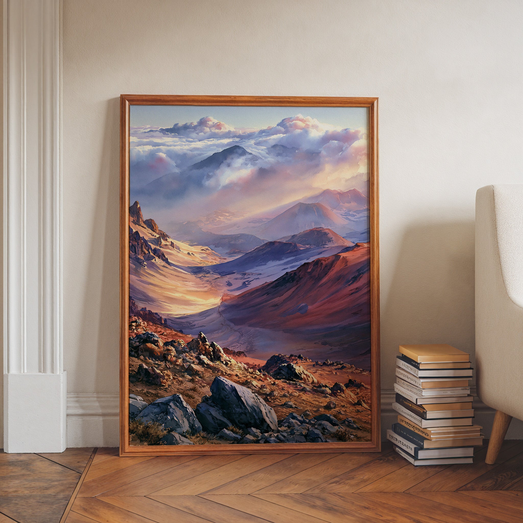 Haleakalā National Park Watercolor Art
