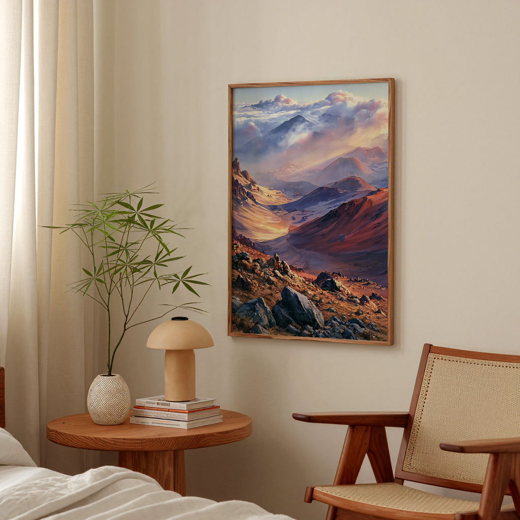 Haleakalā National Park Watercolor Art