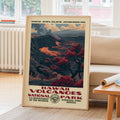 Hawaiʻi Volcanoes National Park Vintage WPA Art
