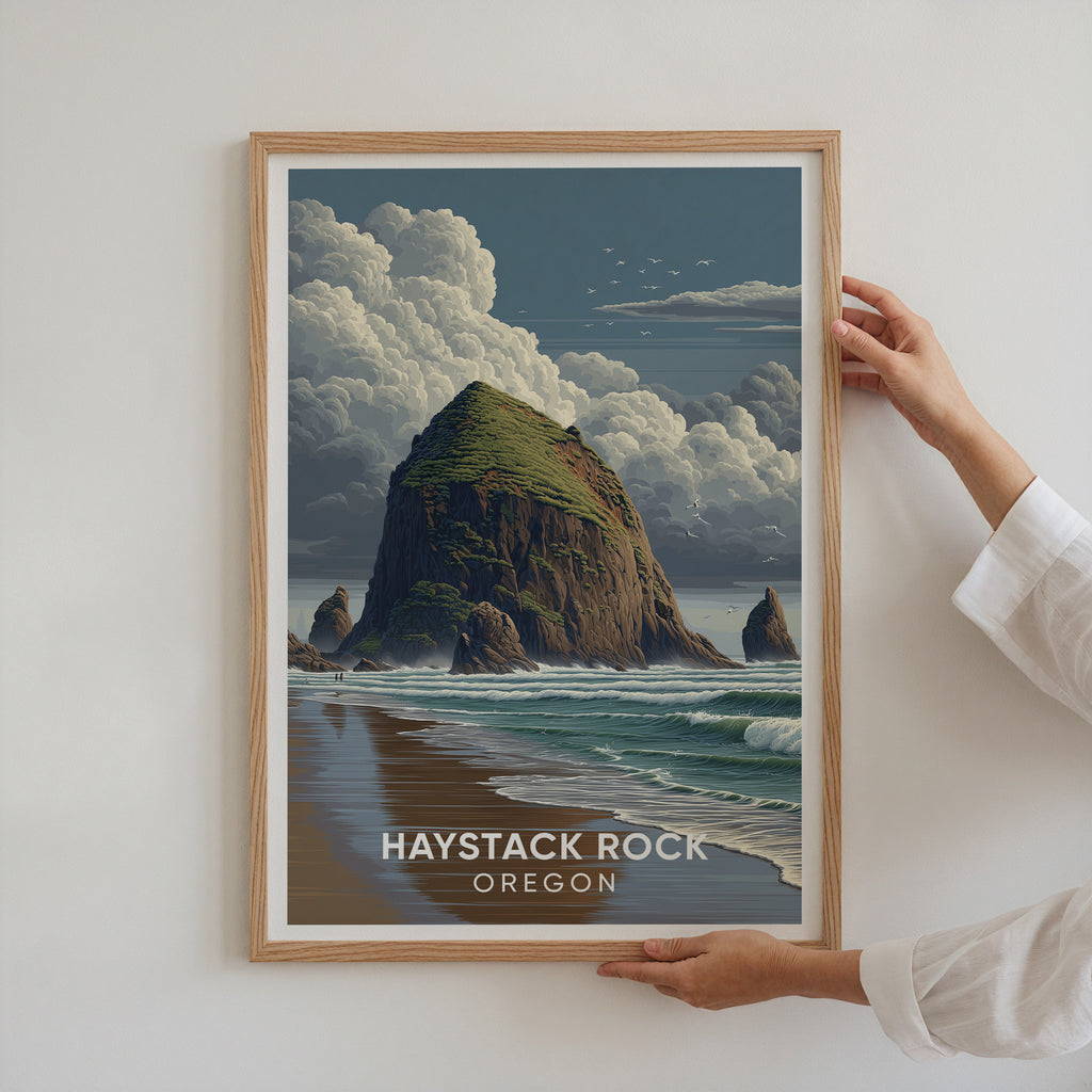 Haystack Rock Cannon Beach Oregon