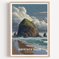 Haystack Rock Cannon Beach Oregon