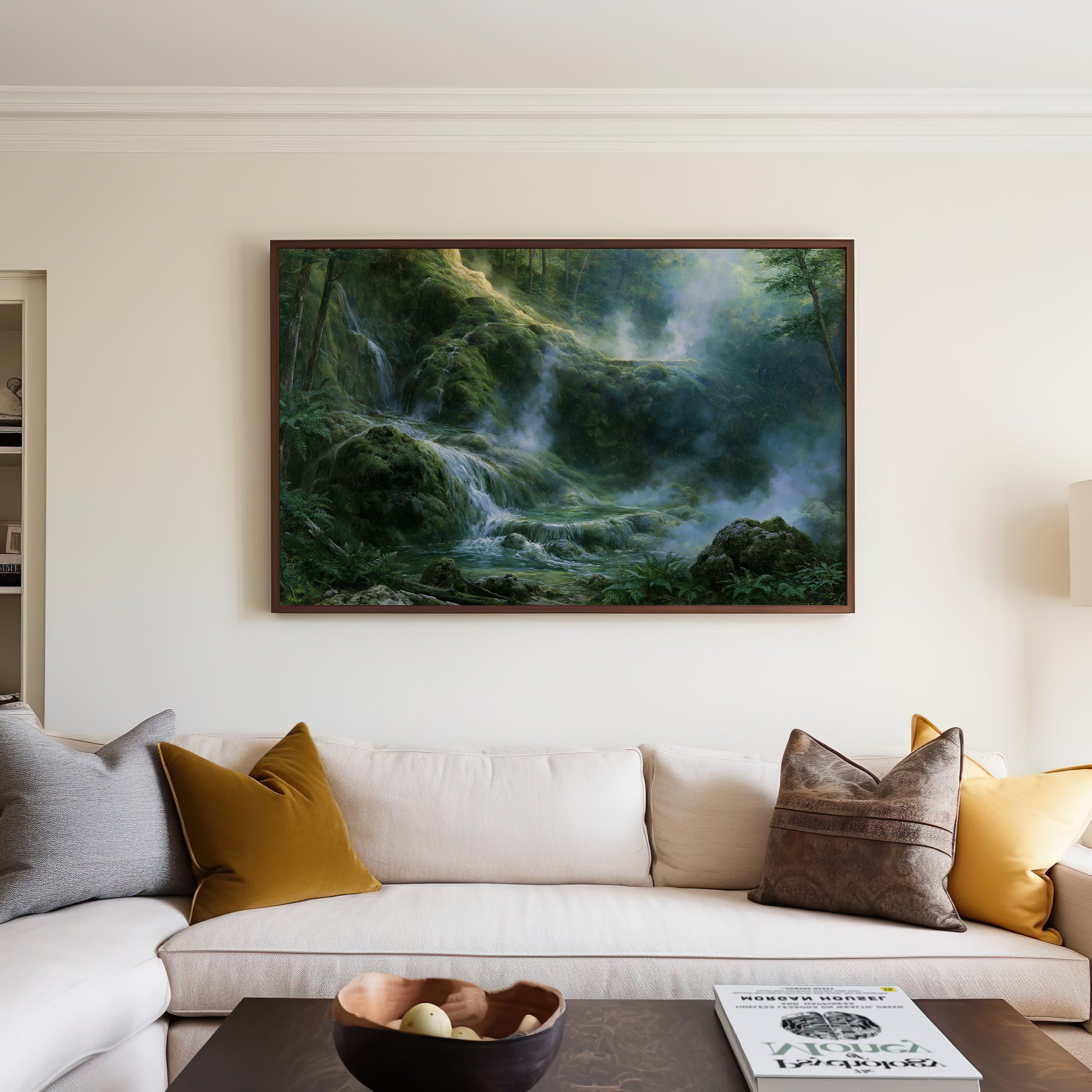 Hot Springs National Park Classical Oil Painting