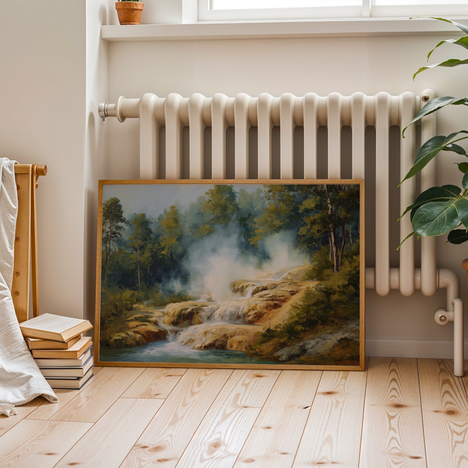 Hot Springs National Park Oil Painting