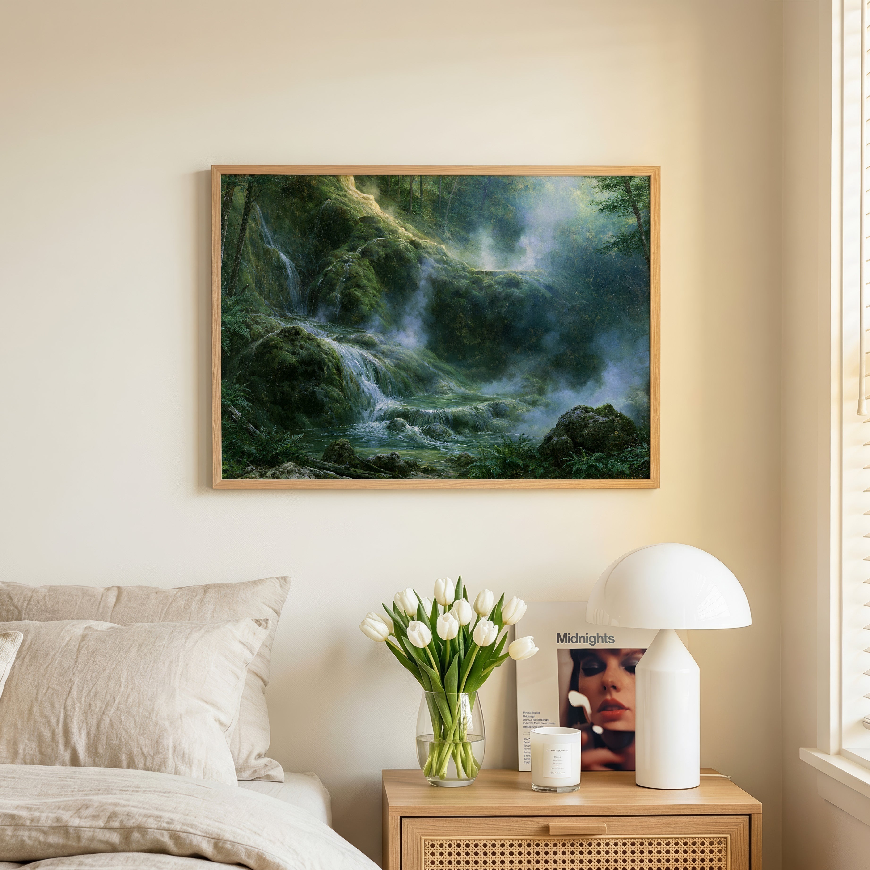 Hot Springs National Park Classical Oil Painting