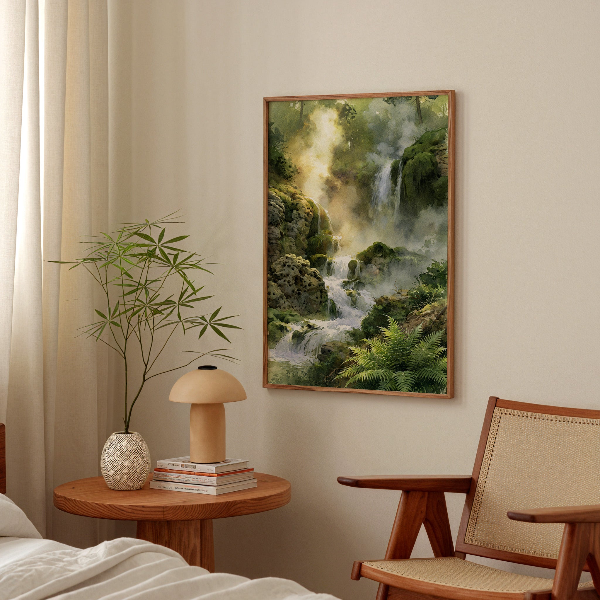 Hot Springs National Park Watercolor Art