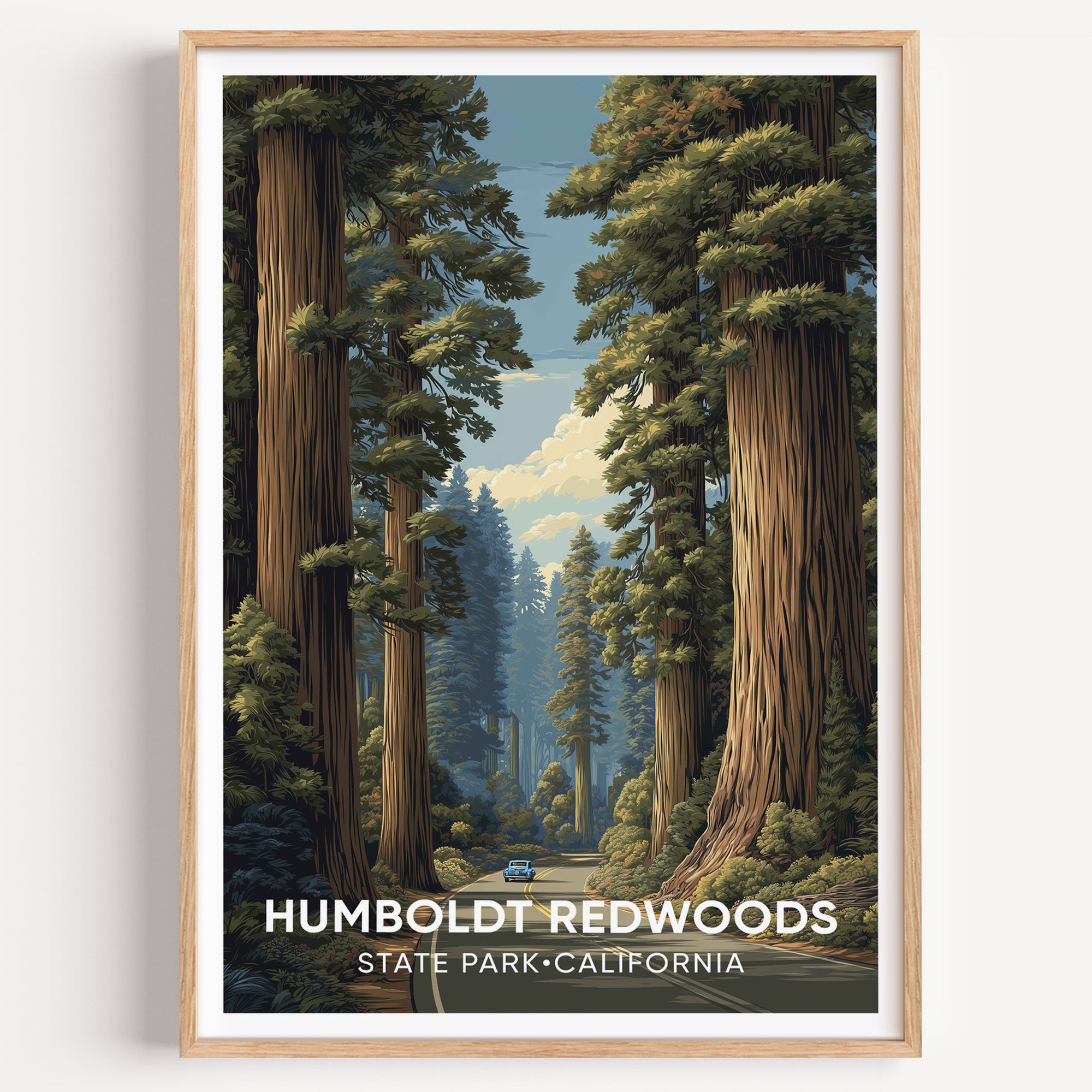 Humboldt Redwoods State Park California