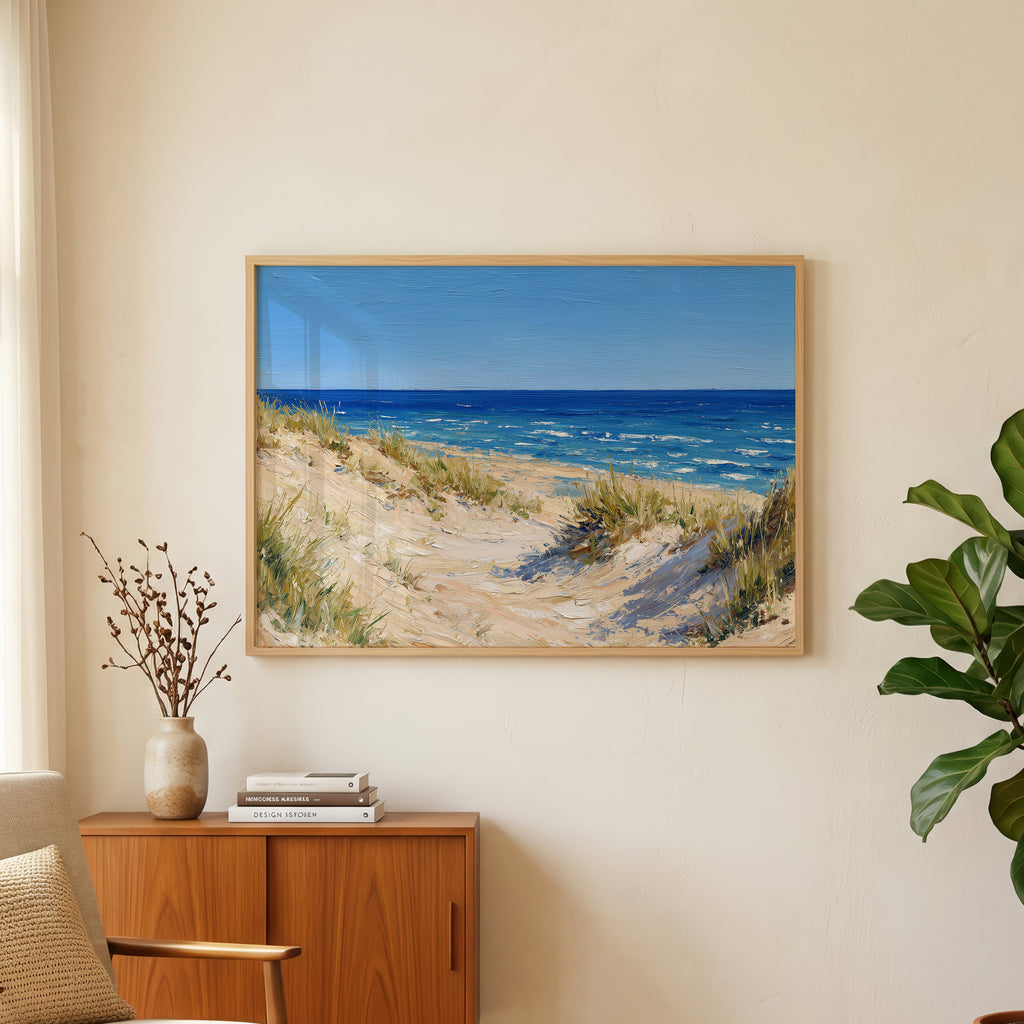 Indiana Dunes National Park Oil Painting