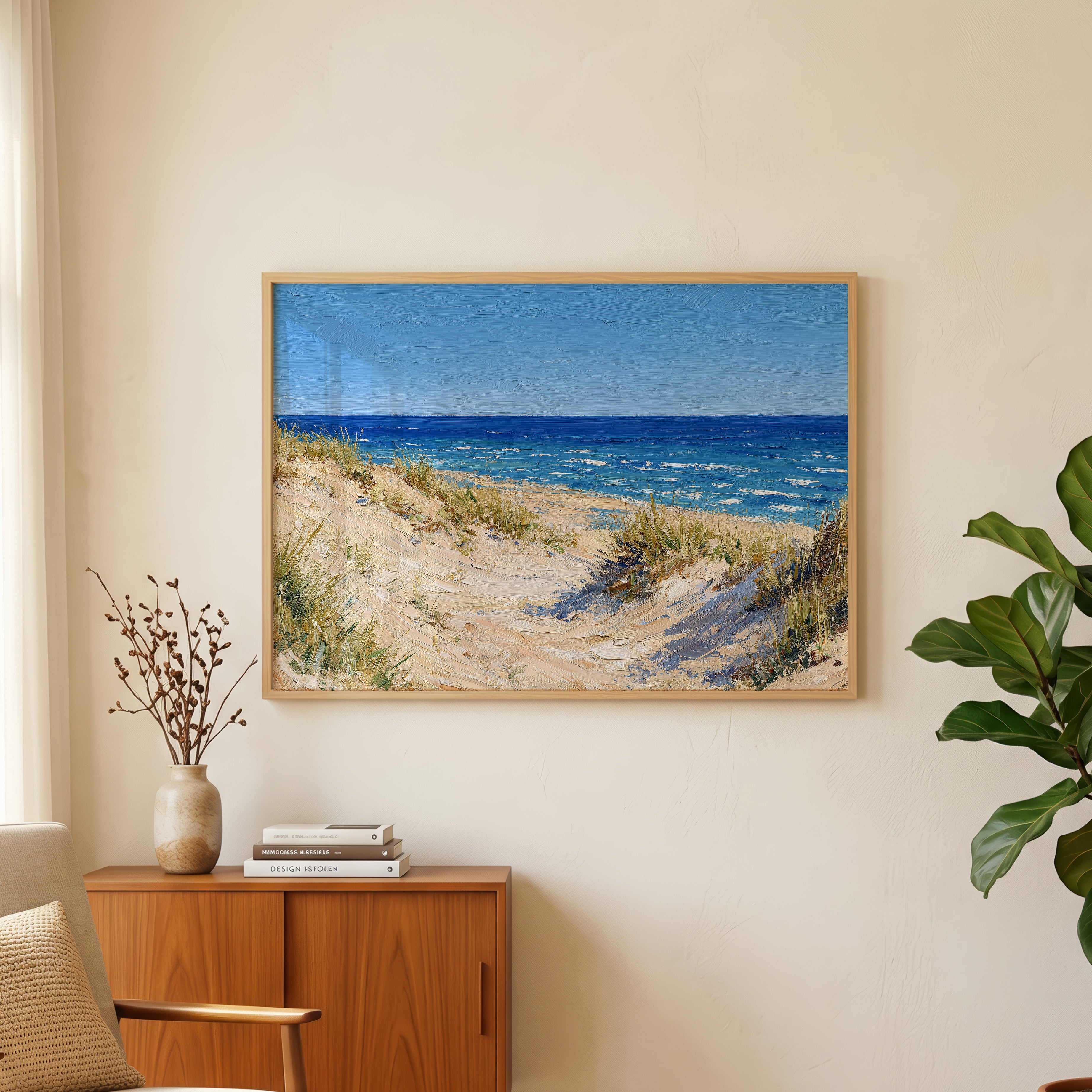 Indiana Dunes National Park Oil Painting