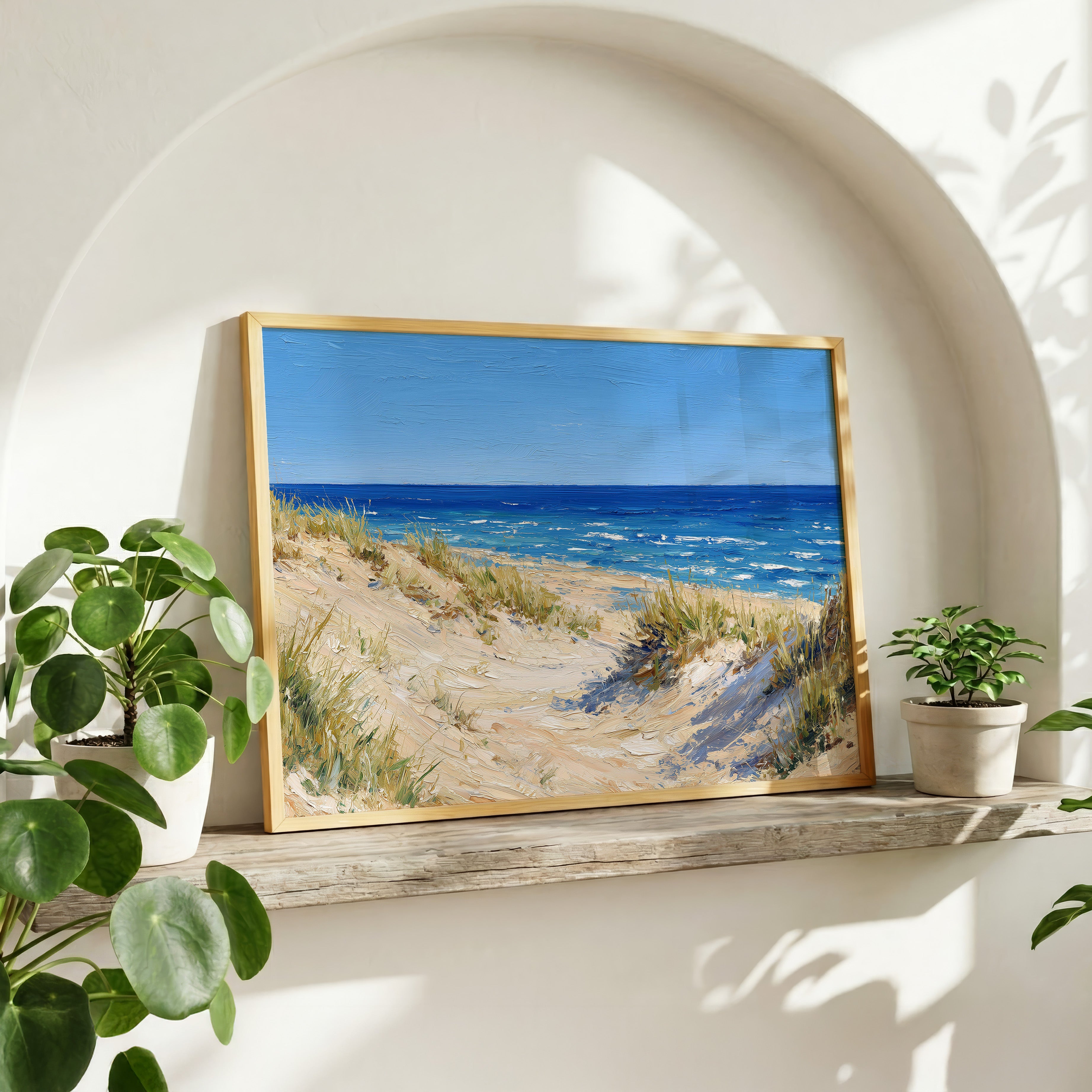 Indiana Dunes National Park Oil Painting