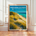 Retro Indiana Dunes National Park Print