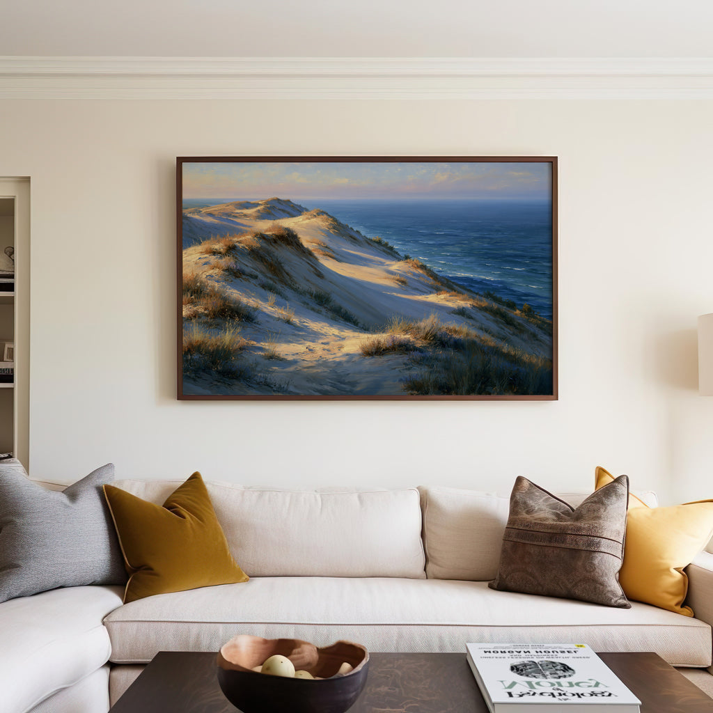Indiana Dunes National Park Classical Oil Painting
