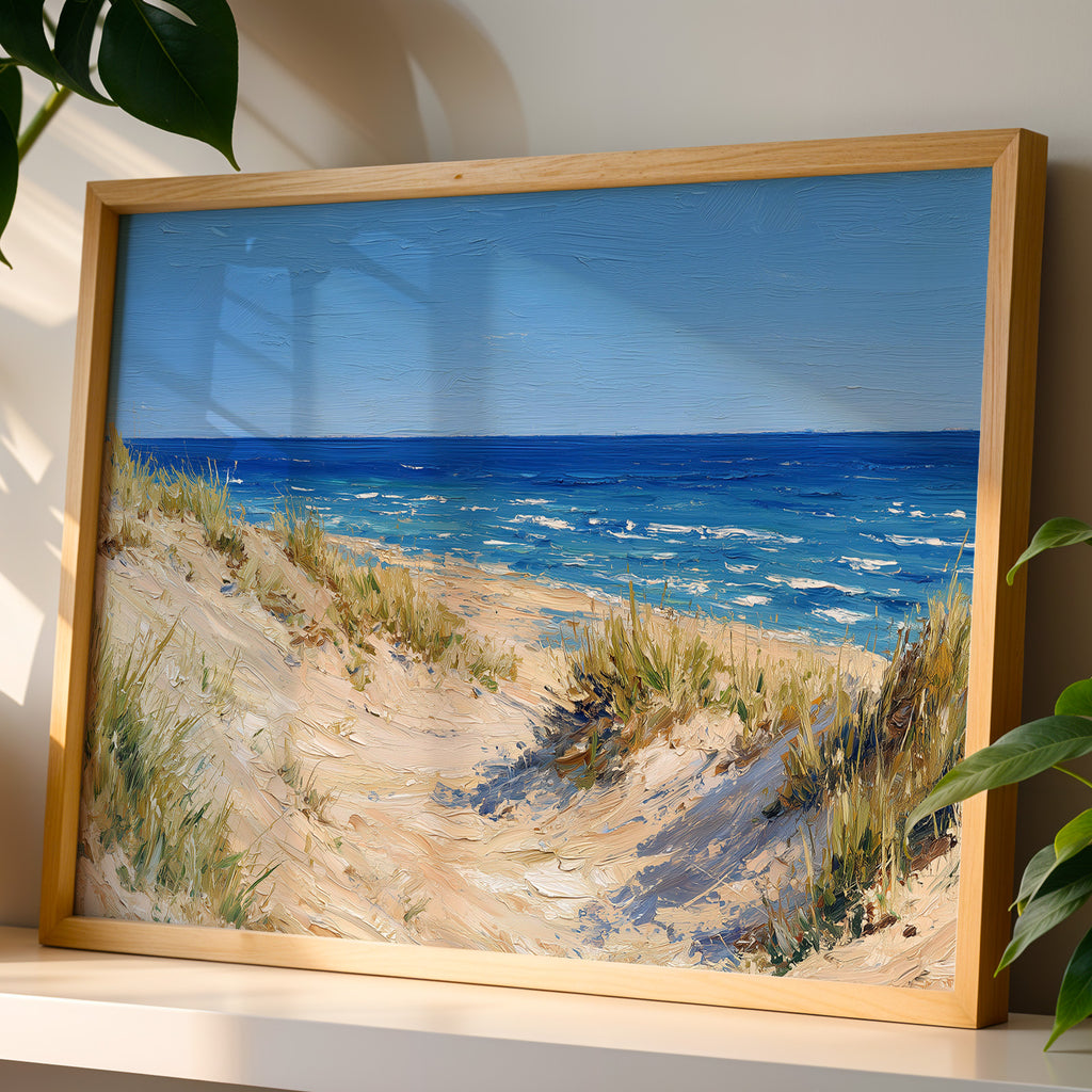 Indiana Dunes National Park Oil Painting