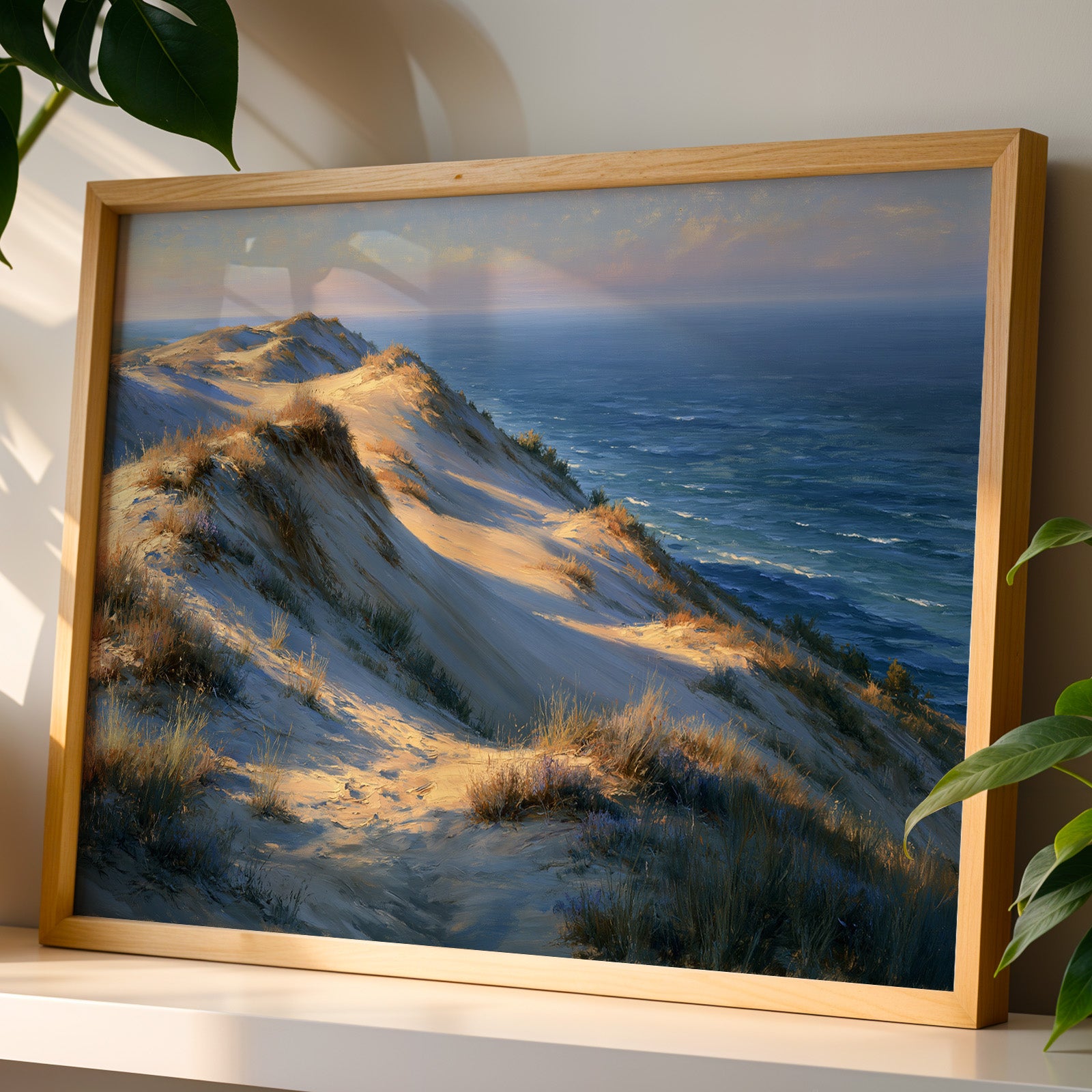 Indiana Dunes National Park Classical Oil Painting