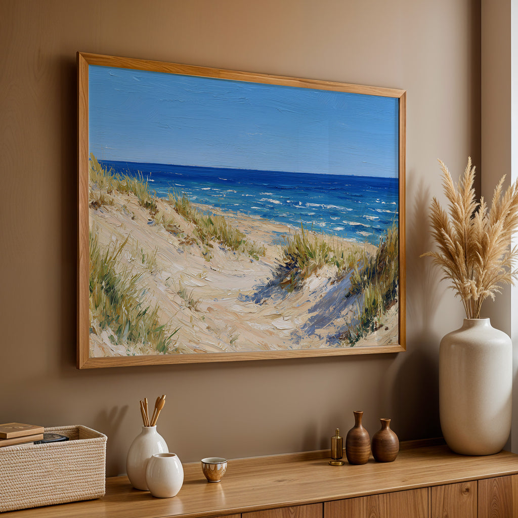 Indiana Dunes National Park Oil Painting