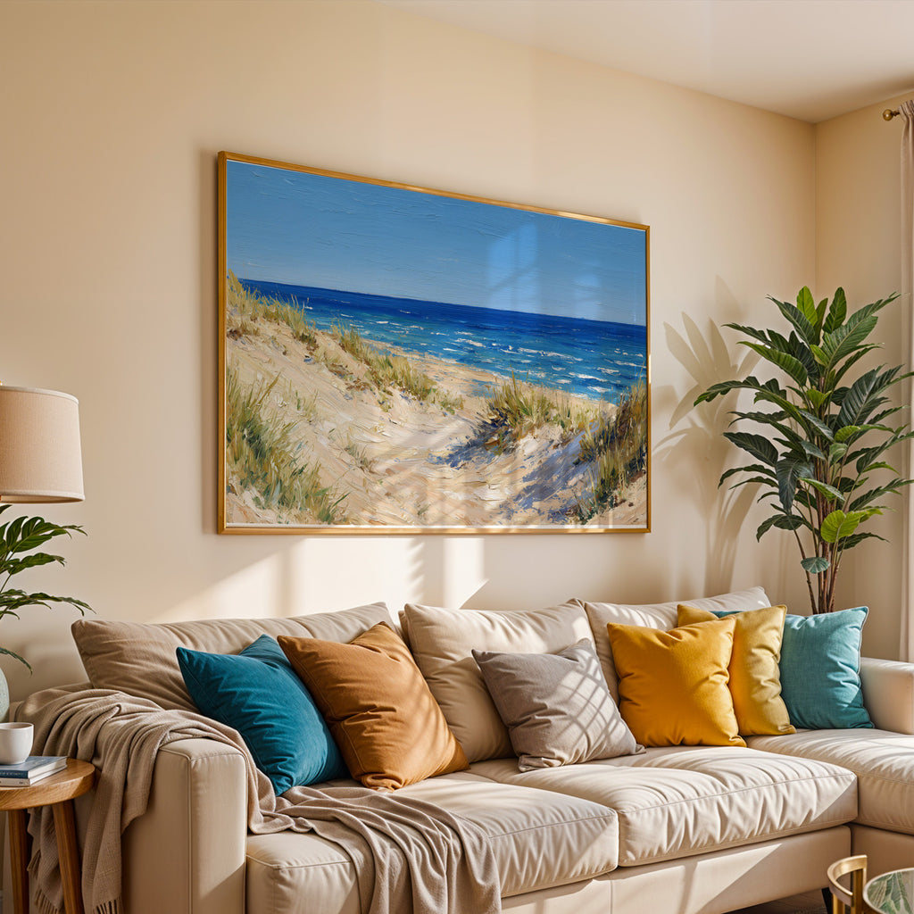 Indiana Dunes National Park Oil Painting