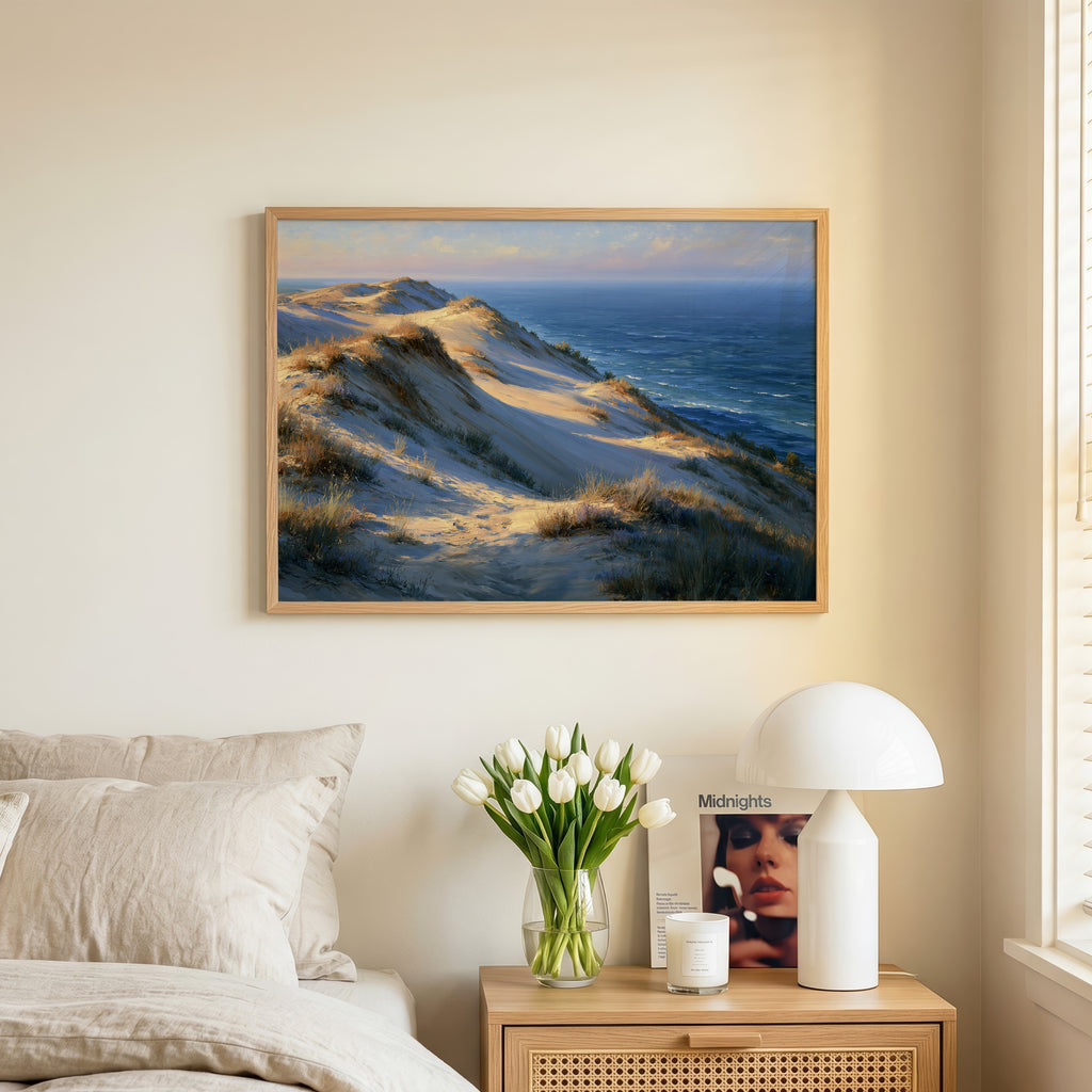 Indiana Dunes National Park Classical Oil Painting