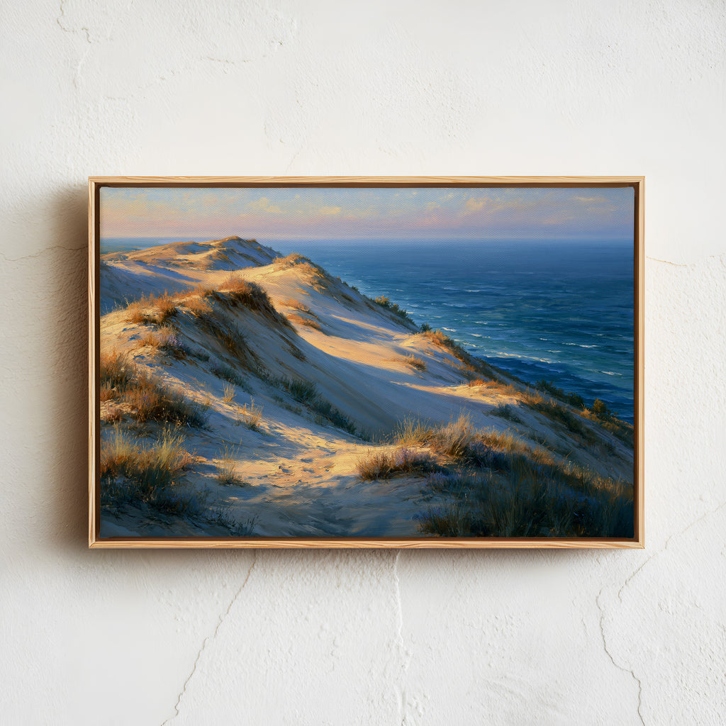 Indiana Dunes National Park Classical Oil Painting