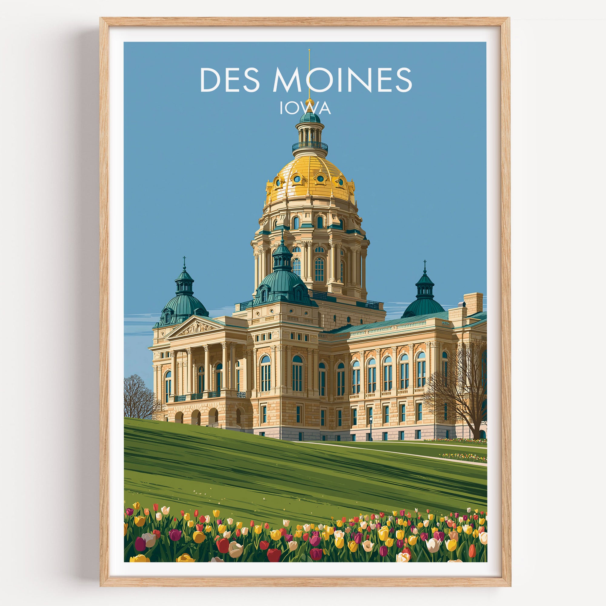 Iowa State Capitol Des Moines Iowa