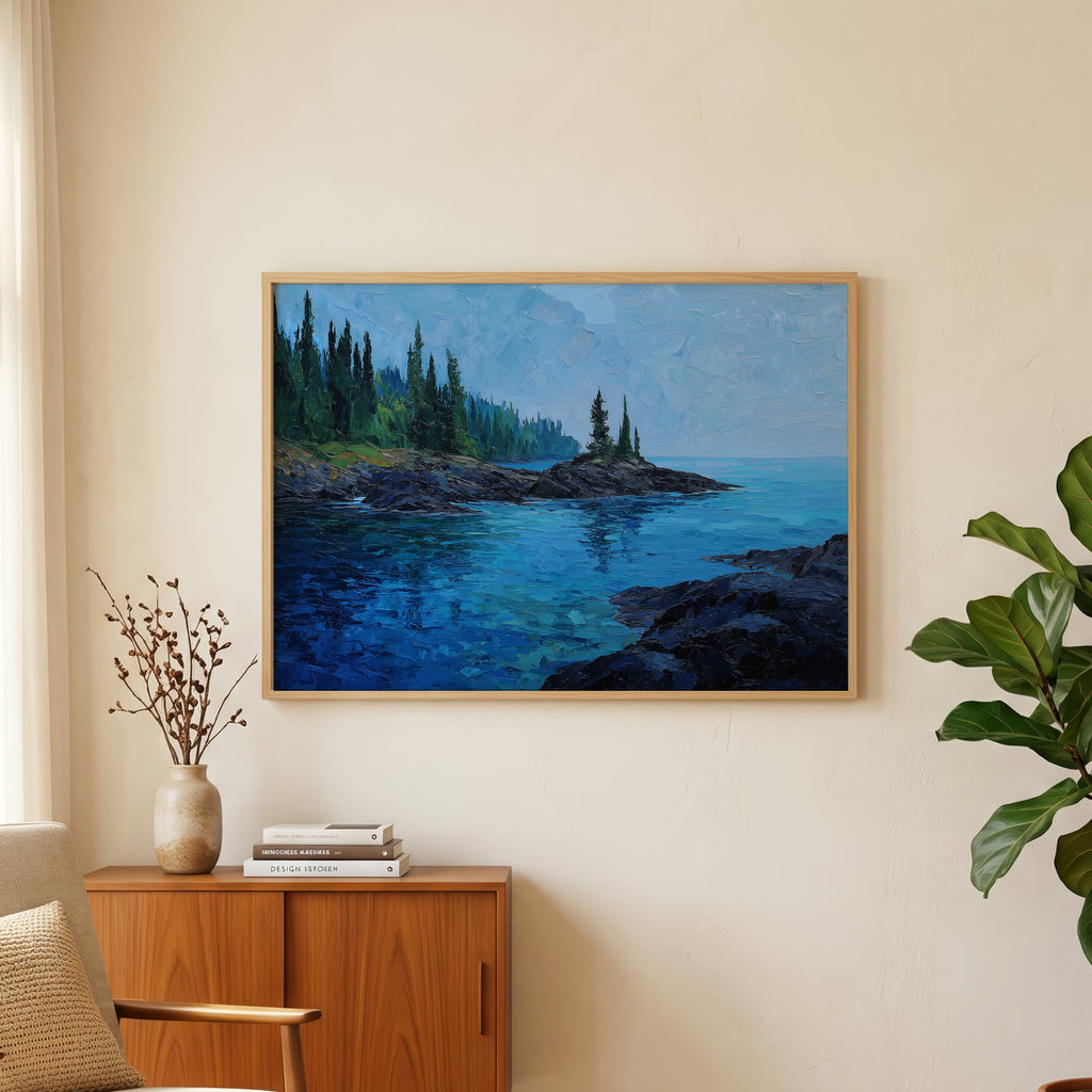 Isle Royale National Park Oil Painting