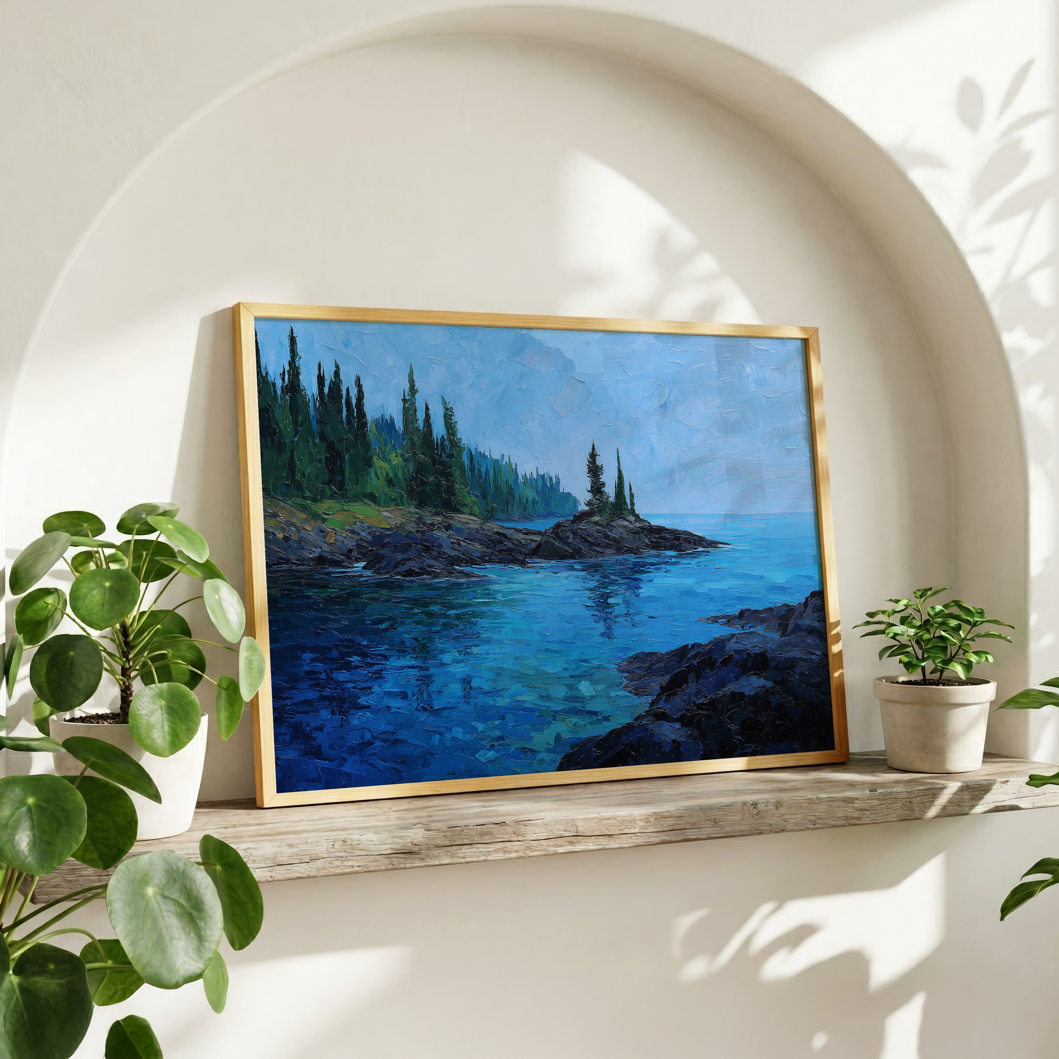 Isle Royale National Park Oil Painting