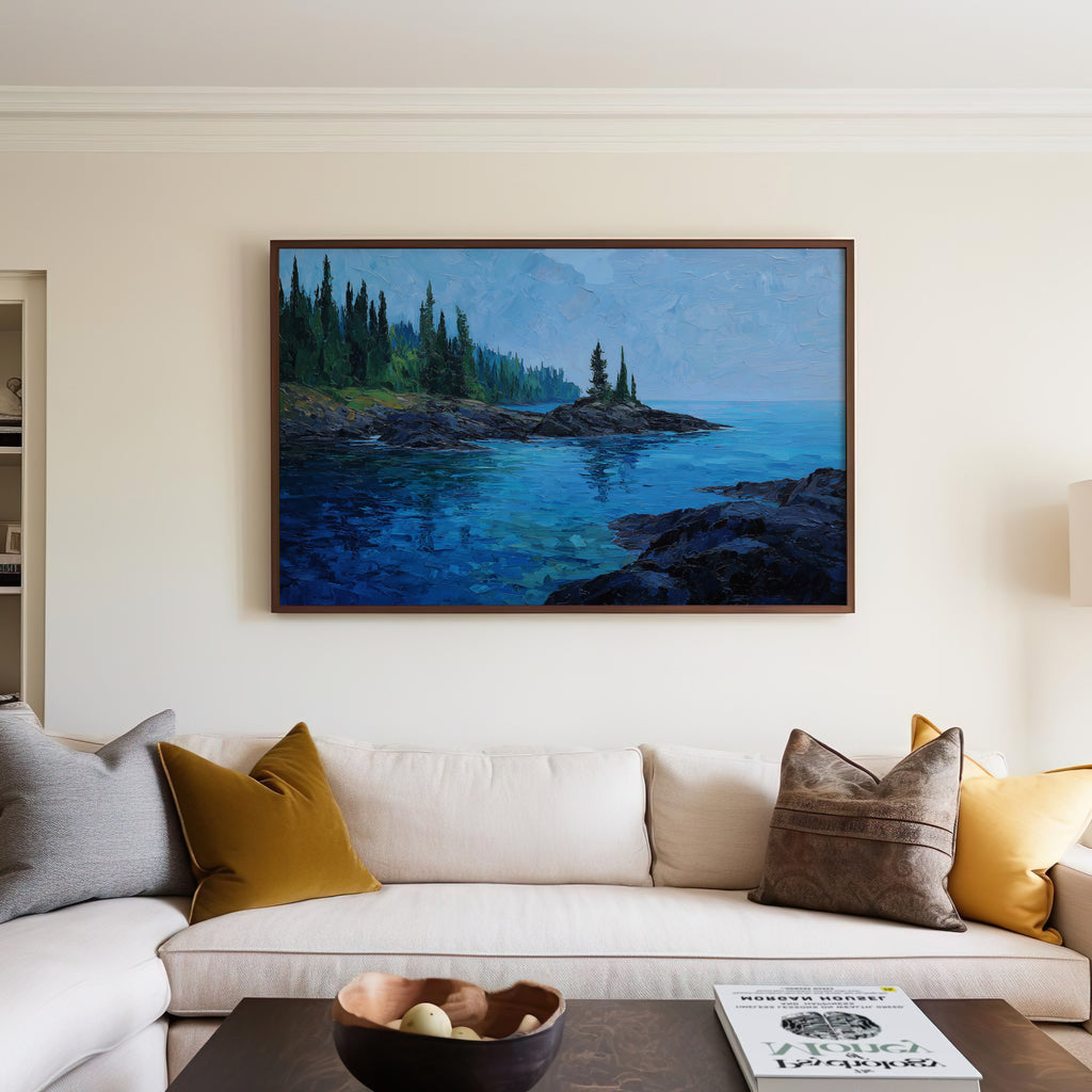 Isle Royale National Park Oil Painting