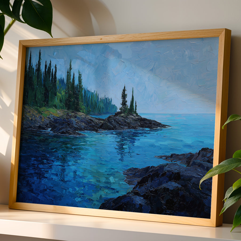 Isle Royale National Park Oil Painting