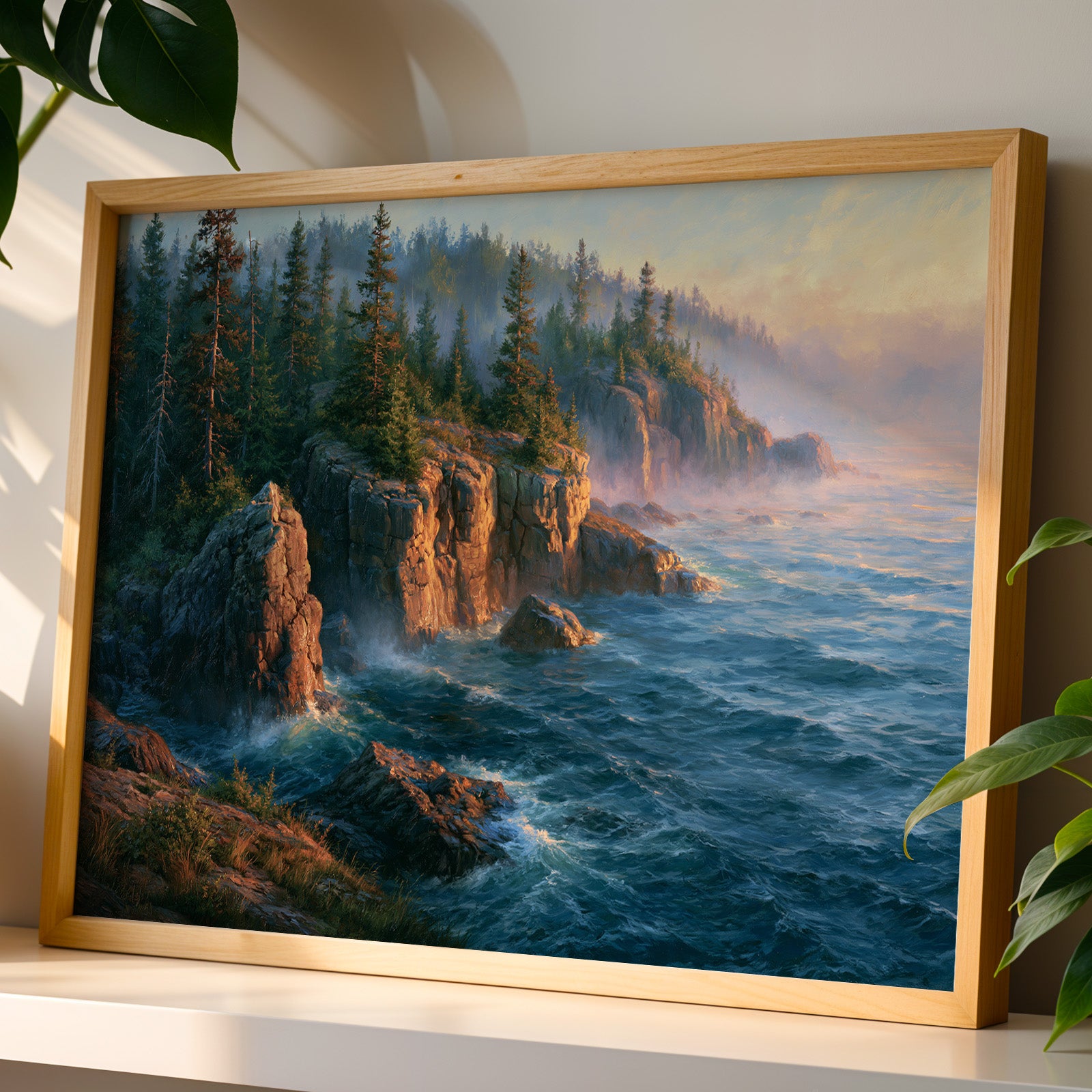 Isle Royale National Park Classical Oil Painting