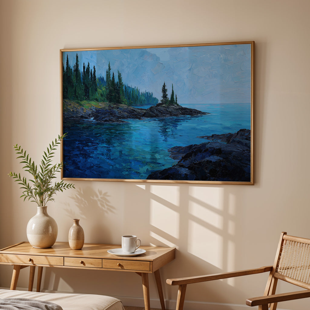 Isle Royale National Park Oil Painting