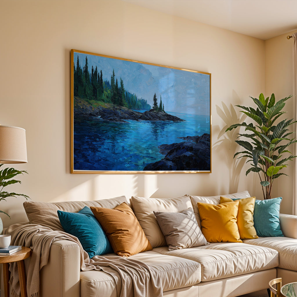 Isle Royale National Park Oil Painting