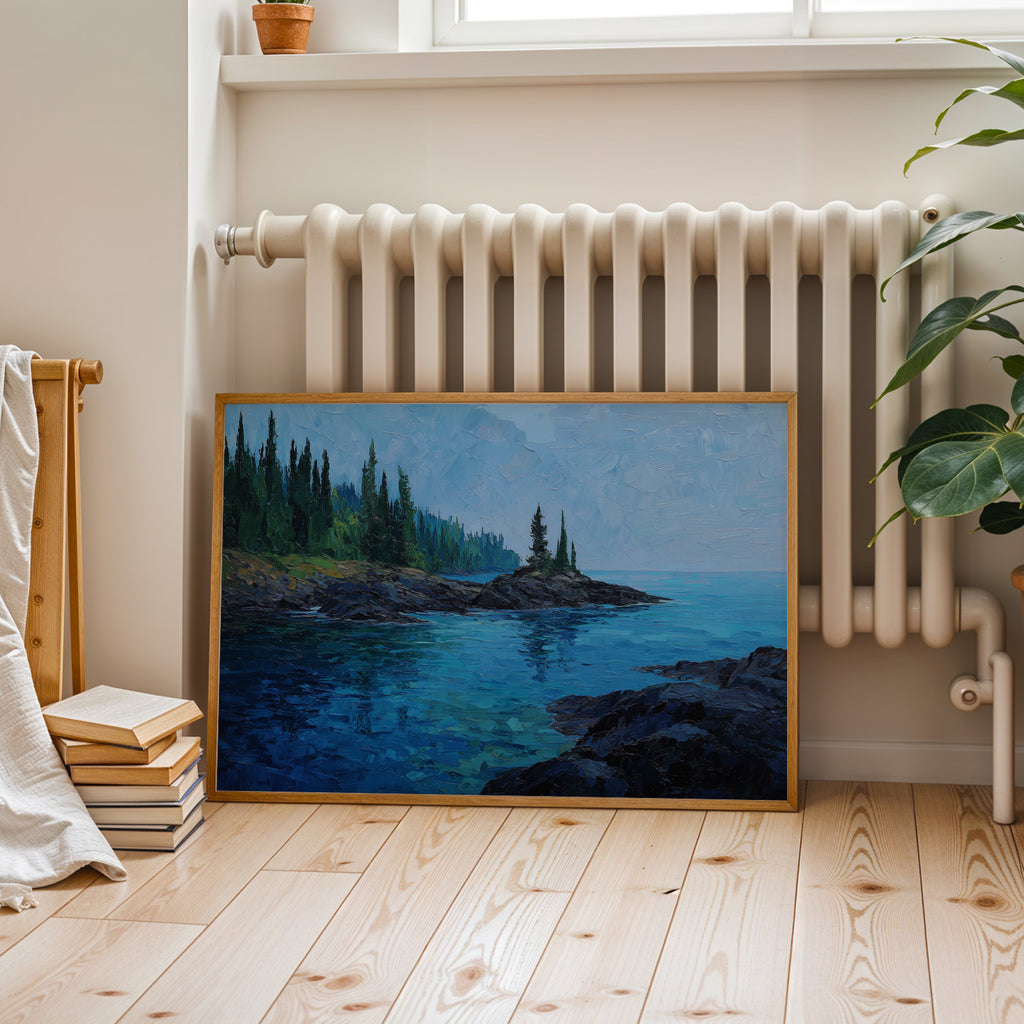 Isle Royale National Park Oil Painting