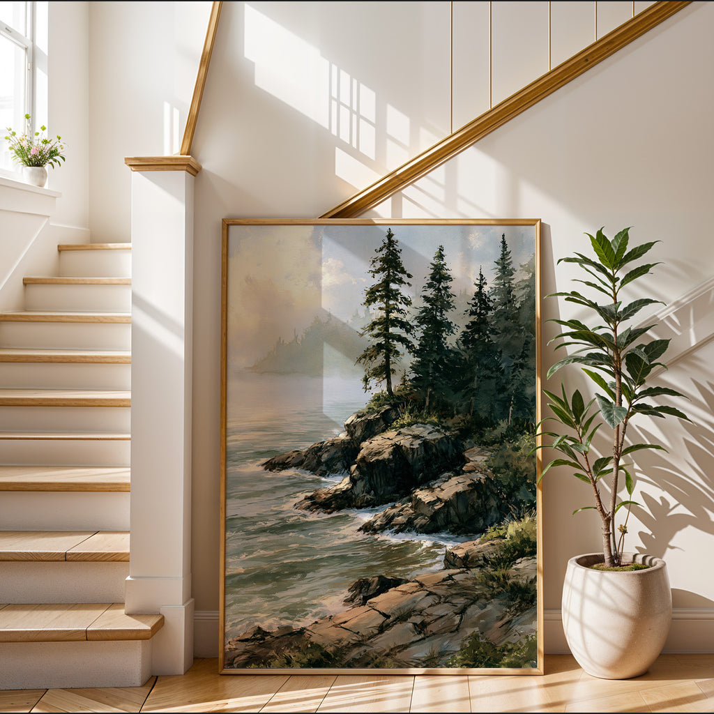 Isle Royale National Park Watercolor Art