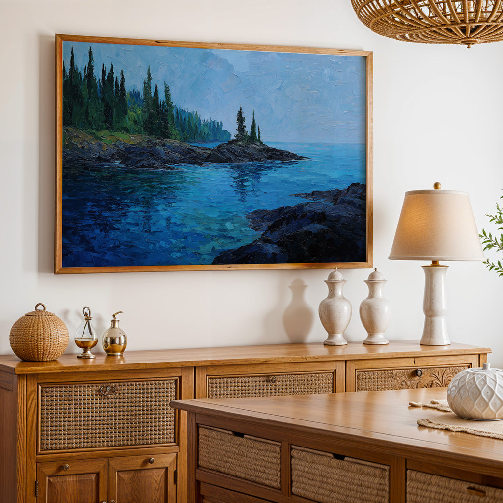 Isle Royale National Park Oil Painting
