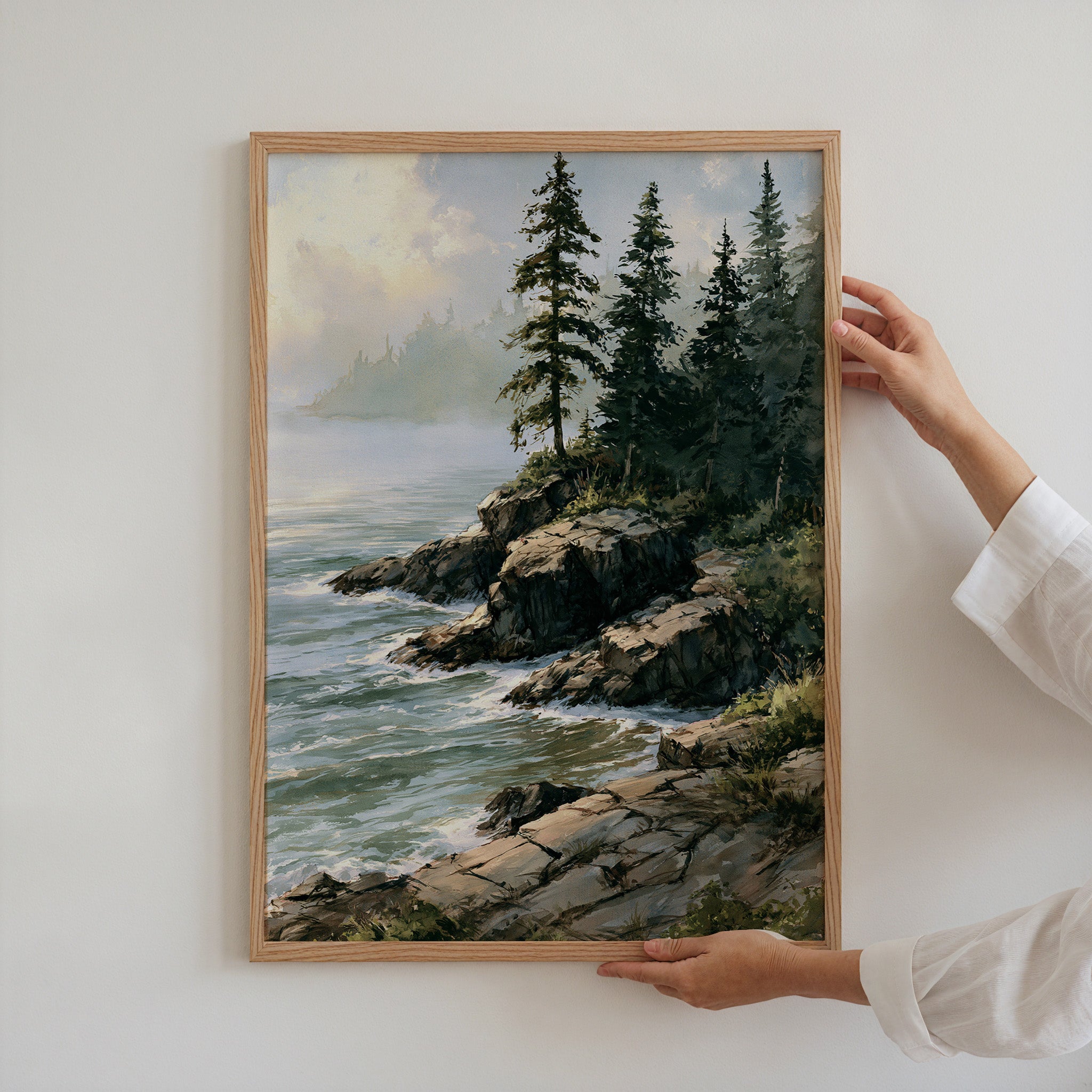 Isle Royale National Park Watercolor Art